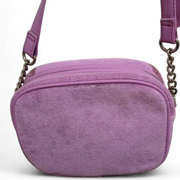 NWT Juicy Couture Y2K purple terry crossbody bag - Picture 7 of 7